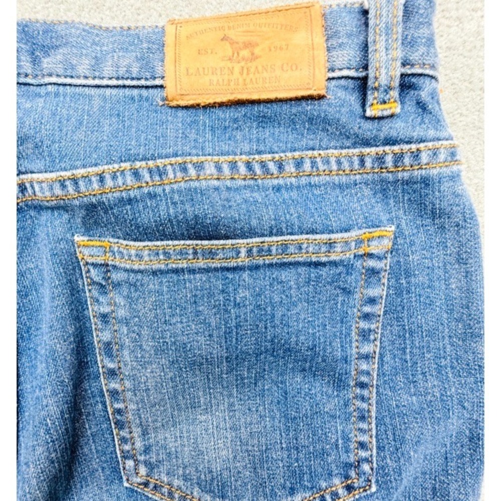 Vtg Lauren Jeans Co. Cropped Jeans Tailored In Sz 6P For The Coastal Grandmother